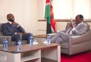 Kabogo Hosts Nigerian Minister of Communication Bosun Tijani