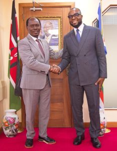 Kabogo Hosts Nigerian Minister of Communication Bosun Tijani